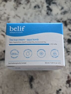 Belif The True Cream - Aqua Bomb 30 ml *New In Box
